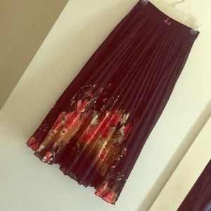 Vintage Floral Skirt